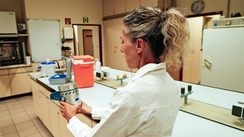 Labor im Fleisch-Technologiezentrum Hollabrunn FTZ